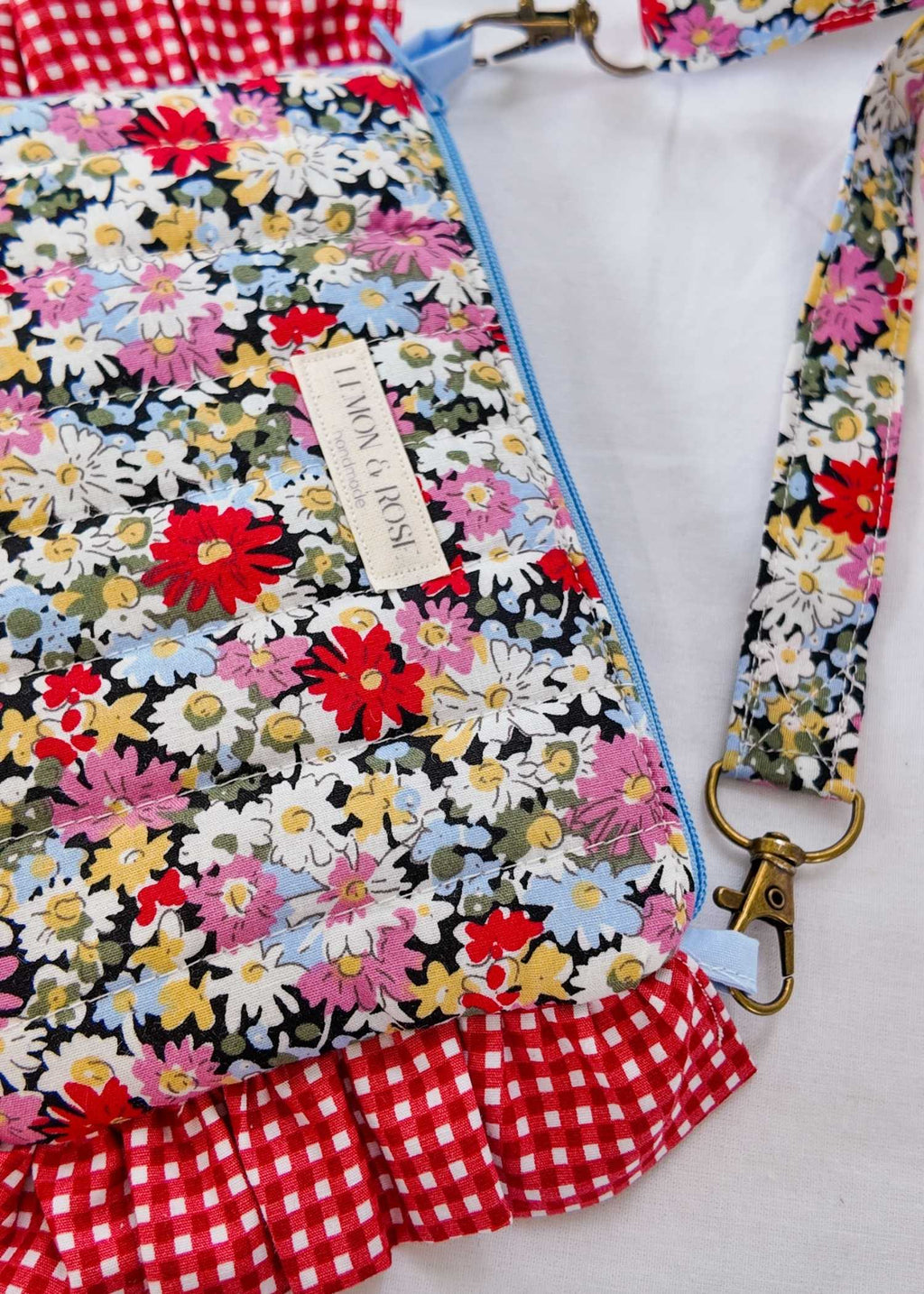 Red Ruffle Meadow Bag