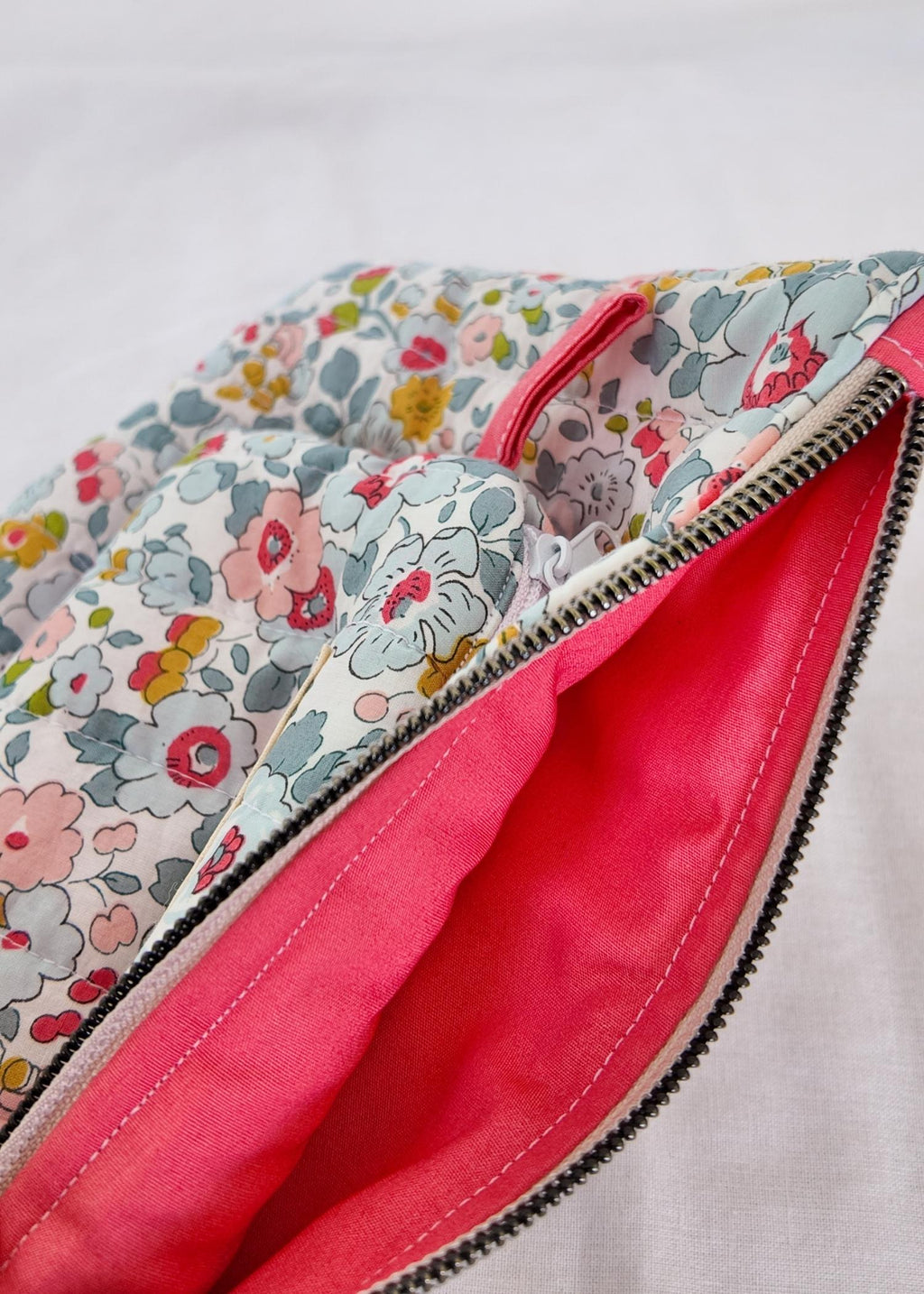 Flat Quilted Pouch & Coin Purse Set