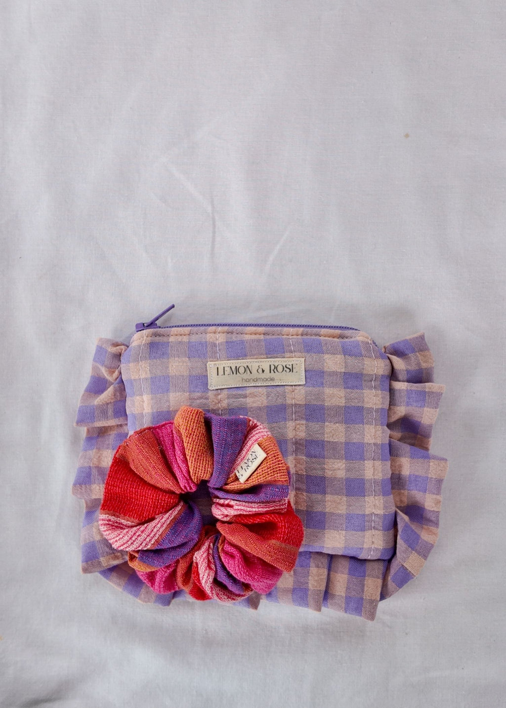 Ruffle Coin Purse & Scrunchie Set