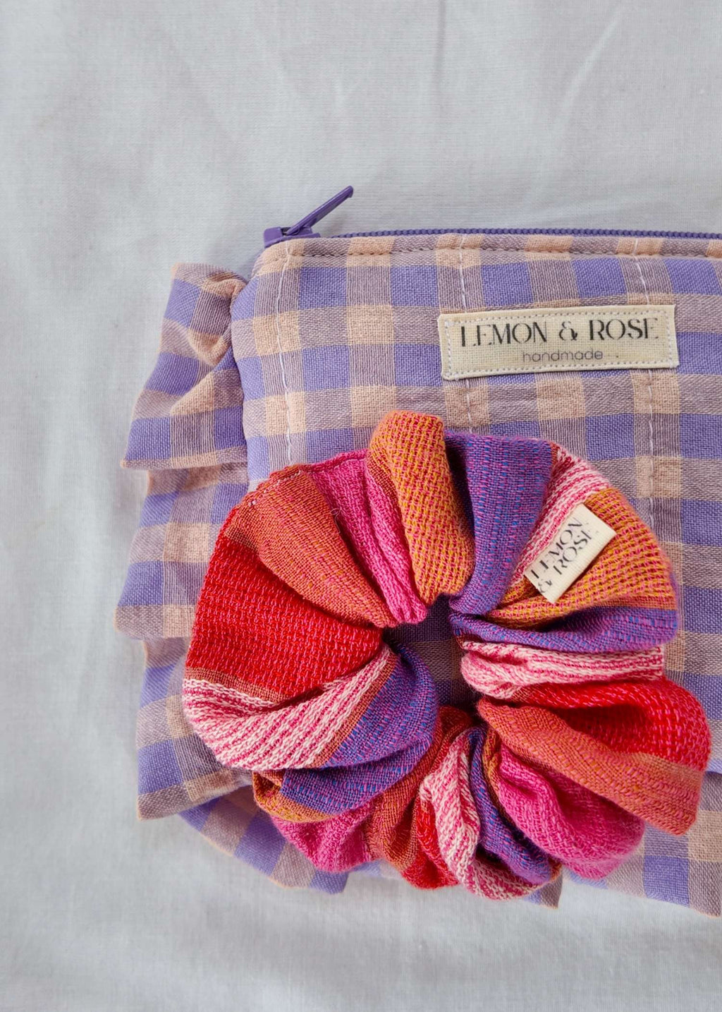 Ruffle Coin Purse & Scrunchie Set